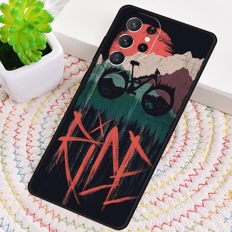 Cycling Bike Phone Case for Samsung Galaxy Note 10 Pro S26 Ultra S23 S24 FE S25 S21 S22 PLUS Shockproof Cove