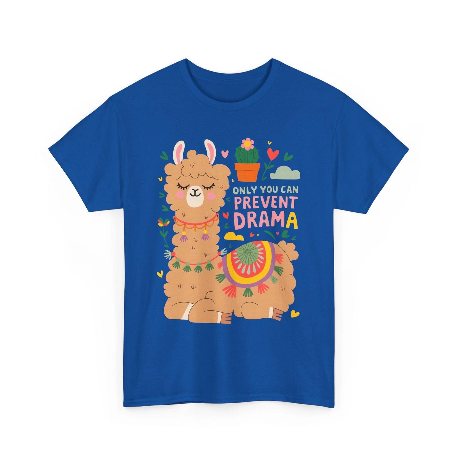 Only You Can Prevent Drama T-Shirt – Funny Theater Acting Lover Drama Club Tee 2XL