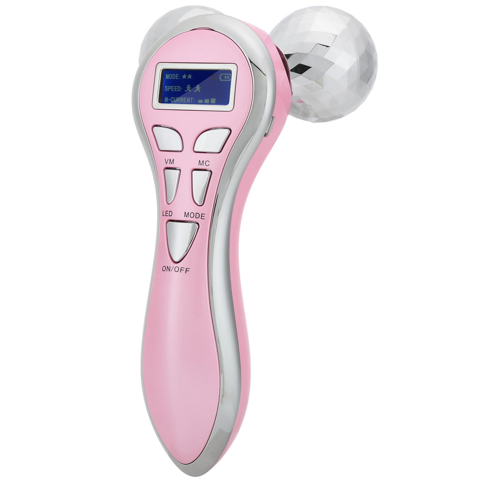 

4D Импульсный роликовый лифтинг лица против старения морщин Массажер для лица Микро-устройство красоты