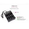 18650 Lithium Battery Charging Adapter 4 Slot USB Intelligent Battery Holder For 10440 14500 16340 16650 14650 18350 Battery
