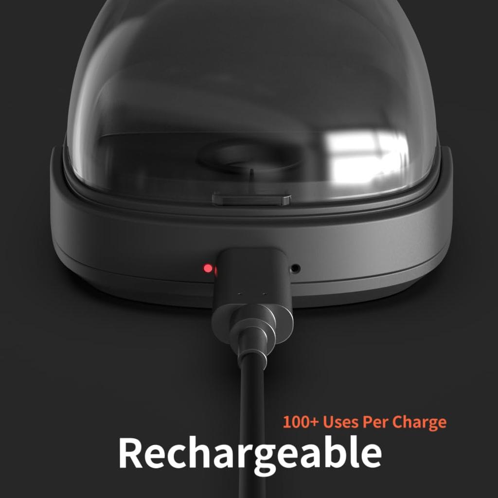 HumminGuru Ultrasonic Stylus Cleaner Digital Pressure Gauge 110kHz Ultrasonic Stylus Cleaning with Digital Turntable Stylus Force Scale Gauge +