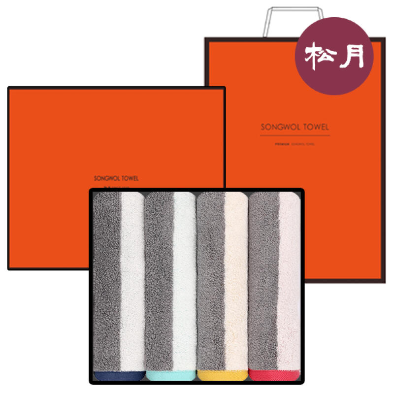Songwol Towel Hotel Towel Colorway 180g 30 count 4-piece set 1 set of all