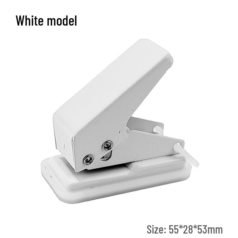 Kompakter Einlochstanzer für DIY-Papierplaner