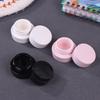 1/5 Pcs 5G Empty Plastic Nail Art Cosmetic Round Containers Jar Small Sample Cream Pot Nail Gel Powder Box Makeup Lotion Tool