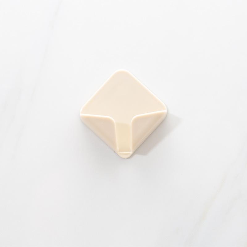 

Прочный самоклеящийся прозрачный двойной крючок без сверления для вилки питания и организации кабелей 1PCS