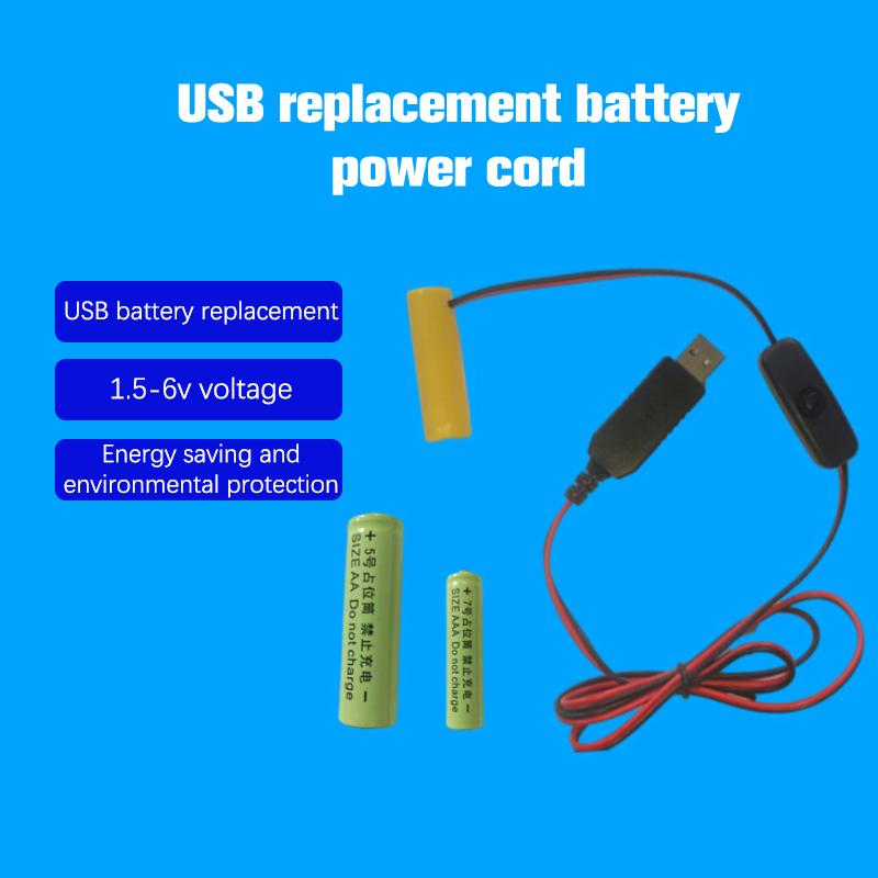 Dummy Battery Adapter Usb Power Supply Switch Cable Replace Batteries For Camera