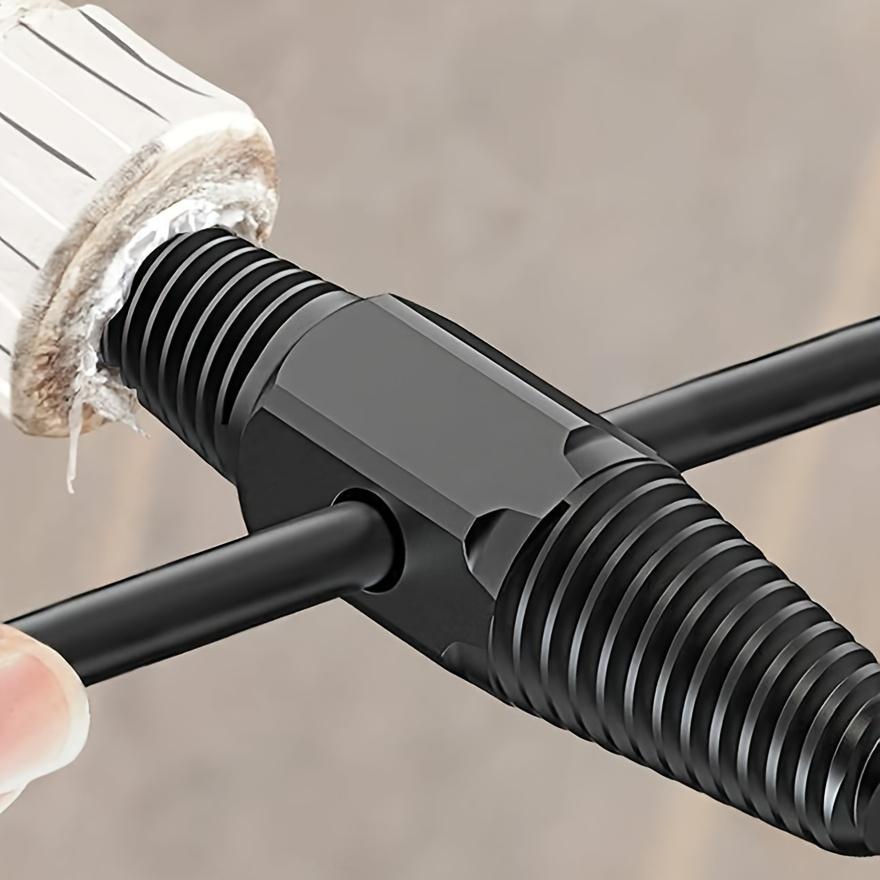 [2st Kraftiga Utdragare] 2st Kraftiga Dubbelanvändnings Metall Kran Gängutdragarverktyg | Manuell Användning för 1/2" Till 3/4" Rör, Ventiler och Kranar