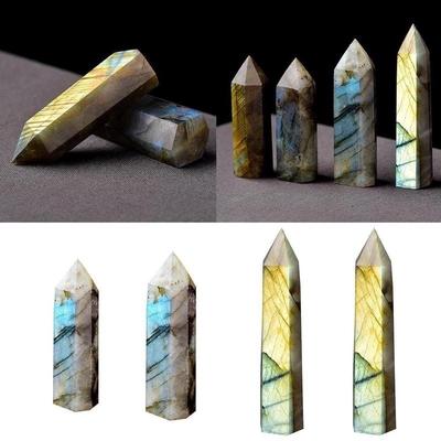 Moonstone Pillar  Column Gemstone Pendant