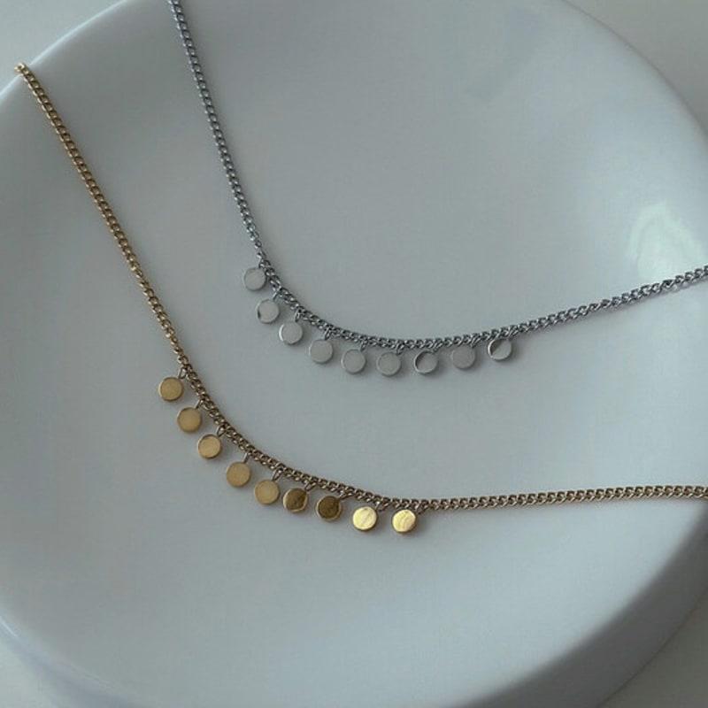 

R OSEFIELD Multi coins Bracelet Gold