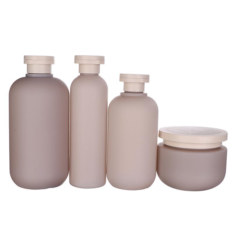 Green Grey Refillable Bottle Filp Lid Empty Plastic Hand Sanitizer Shampoo Lotion Bottles Cosmetic Cream Jars Travel Essentials