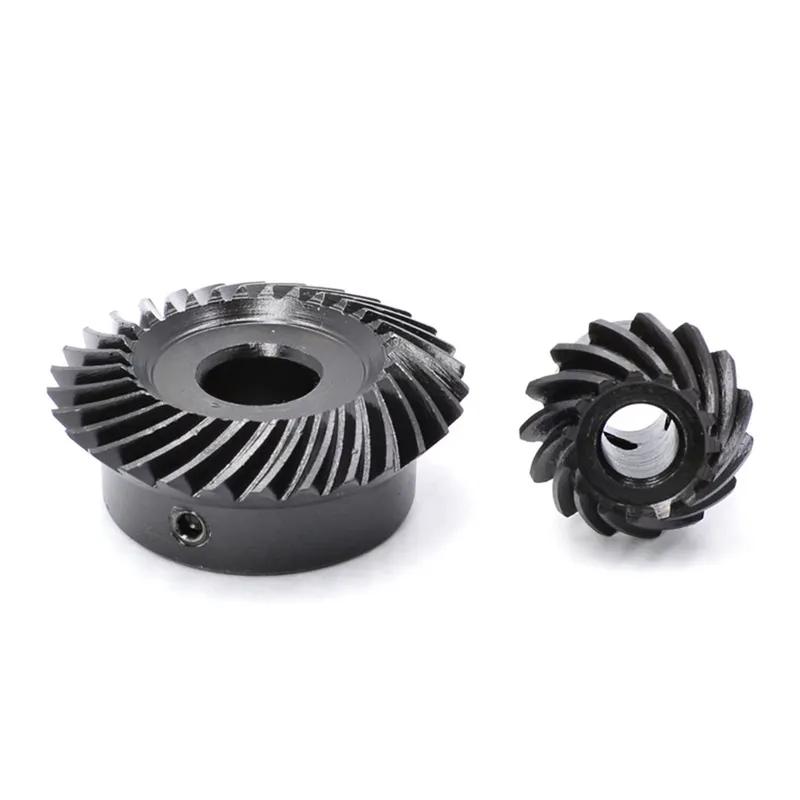 1: 2 Spiral Bevel Gear 1M 15/30/20/40 Teeth Steel Helical Gear