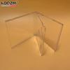 Прозора основа Коробка для CD Подвійний диск Чорна основа Порожня коробка для CD Прозора основа Двостороння коробка для CD Кейс для CD Сумка для CD з ПП Для 2 дисків