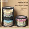 Foldable Hat Storage Bucket Large Capacity Transparent Brim Hat Storage Bag Clear Moisture-Proof Clothing Hat Toy Storage Bag