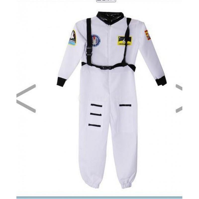 And Orange Unique White Space Suit Costume For Children And Adults Ideal For Themed Events