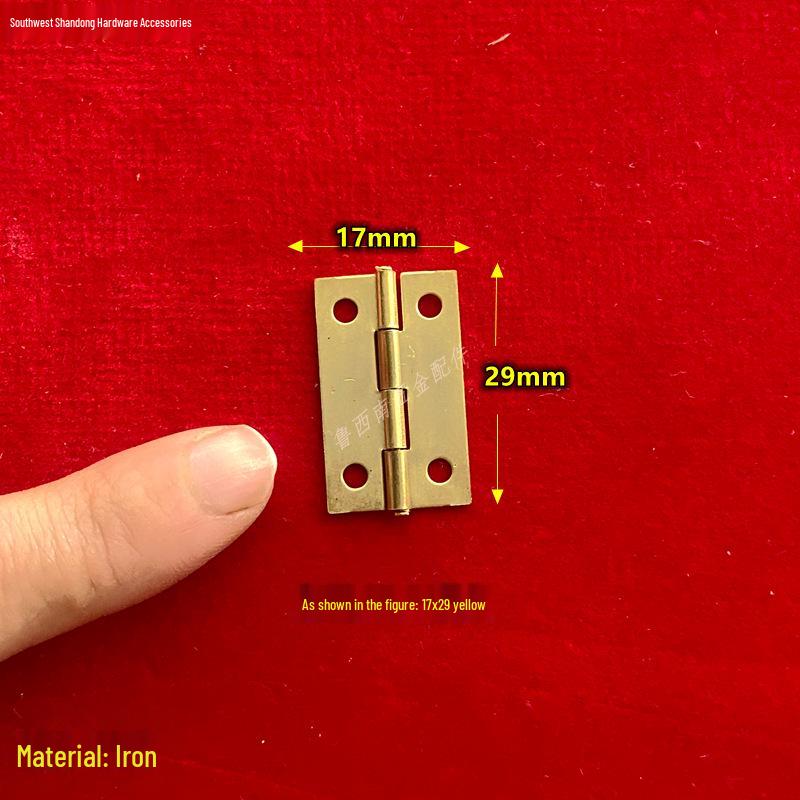 Mini Folding Hinges for Small Wooden Jewelry Boxes
