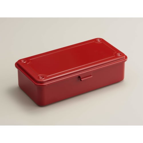 TOYO Steel Color Trunk Tool Box (Toolbox) T-190 (Red)