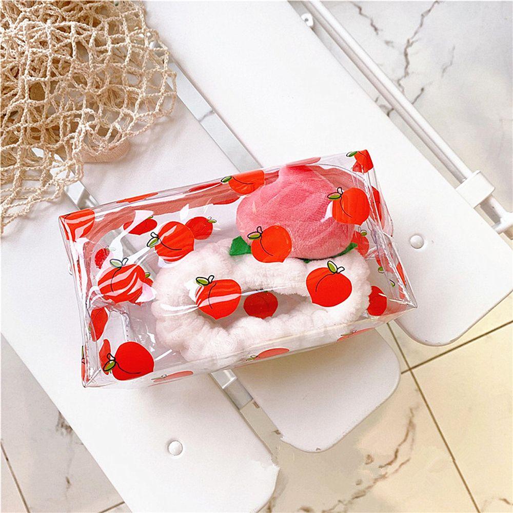 Waterproof Transparent Beauty Case Big Capacity Pencil Box Cosmetic Bag Pencil Bag Makeup Bag