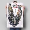 Japanese Anime Demon Slayer Decoration Mural Color Poster Canvas Painting and Living Room Wall Art Prints for Modern Home Decor No Frame