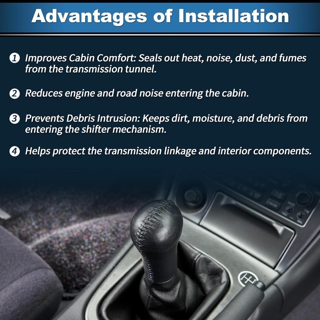 No.32862-05U00 Manual Transmission Rubber Shifter Dust Boot for Nissan 200SX 1986-1988 for Nissan 240SX 1989-1995 for Nissan 300ZX 1986-1989 Shift