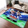 Japanese Anime Eanime Captain Tsubasa Absorbent Non-Slip Floor Mat Flannel Rug Bedroom Living Room Door Mat Home Decor
