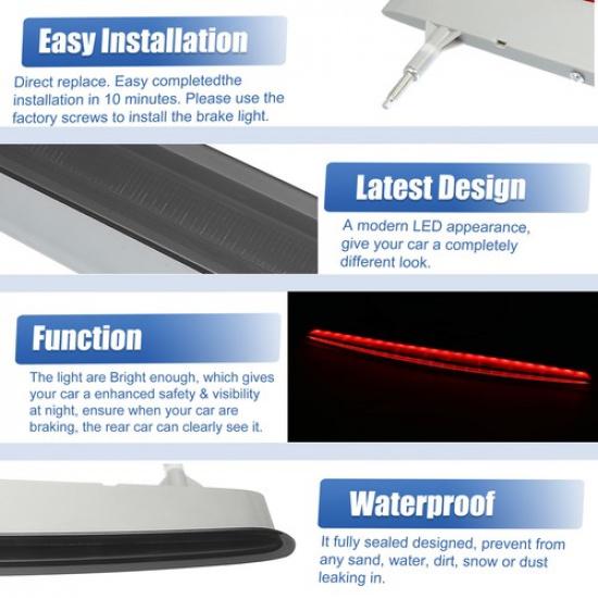 Pack of 1 for BMW 1 Series M Base 3.0L L6 2011 LED Third High Level Brake Light