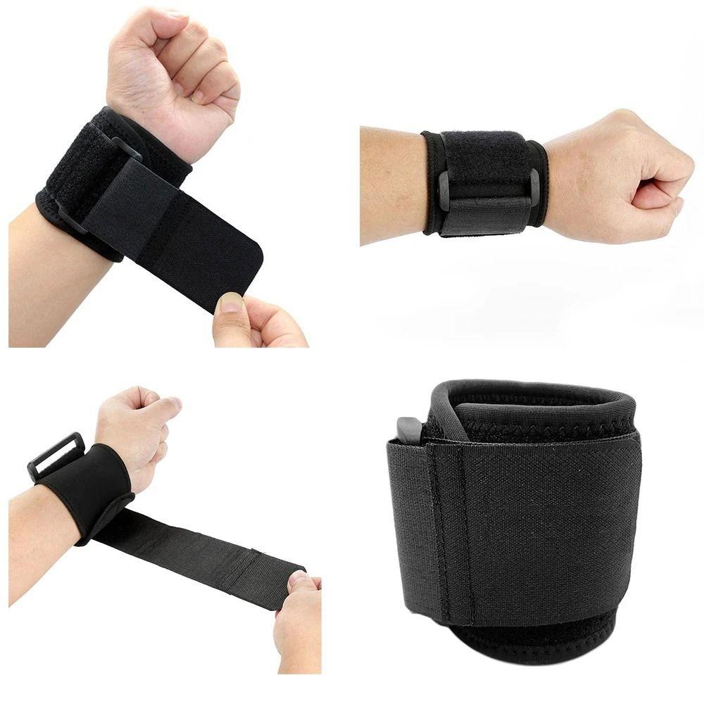 Adjustable Gym Sports Wristband Breathable Wrist Support Brace Adjustable Soft Wristband Gym