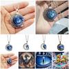 Thai Amulet Chinese Pixiu Dragon Eye Necklace Pendant Vintage Protect Charm Talisman Money Wealth Success Health Lucky Jewelry Buddhist Moon Chain