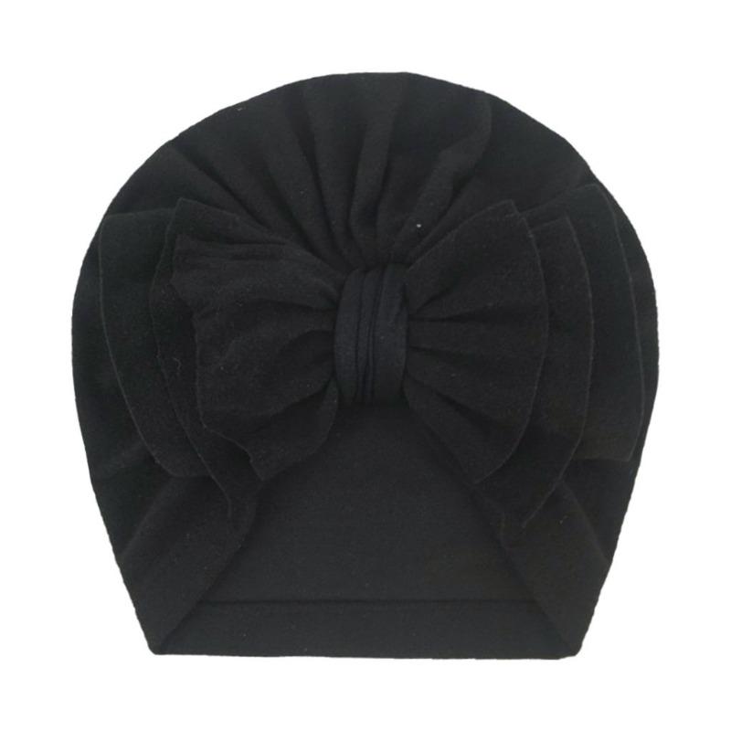New baby products, baby bow headscarf hat, children's autumn and winter warm hat, girls' hat