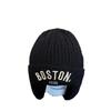 Children's Korean-Style Knitted Earmuff Hat: Warm, Windproof, Versatile Winter Pullover Wool Hat