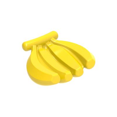 MOC 10PCS 54350w Banana Pillow Building Blocks Kit Fruit Decoration Educational Bricks Particle Toys Children Birthday Kid Gifts