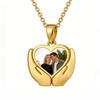  Custom Photo Necklace Stainless Steel Personalized Picture Pendant Necklaces for Women Men Couple Children Jewelry Gifts