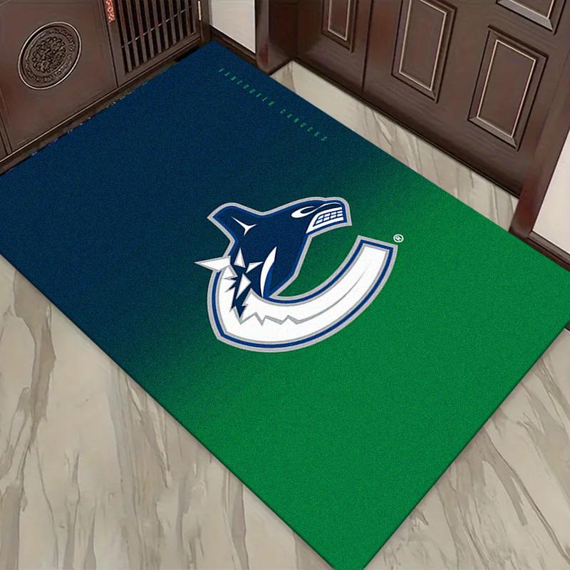 VANCOUVER CANUCKS Carpet Rug for Living Room Bedroom Home Sofa Decoration,Kids play Non-slip Floor Mat
