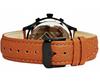 Tommy Hilfiger 1791470 Herrenuhr Braunes Armband Schwarzes Zifferblatt 44 mm + Box