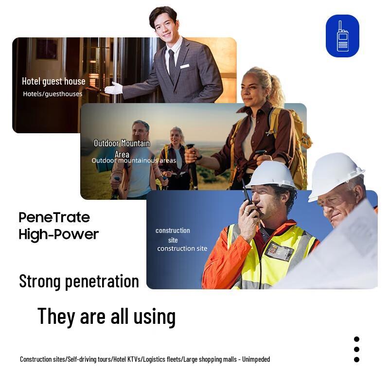 Paire de Talkies-Walkies Haute Puissance BAOFENG BF-999S PRO (Version CN)