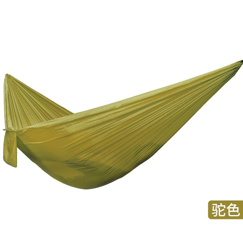 New Outdoor Hammock Camping Equipment, Hanging Chair, Single Person Parachute, Nylon Spinning, Leisure Floor Mat,