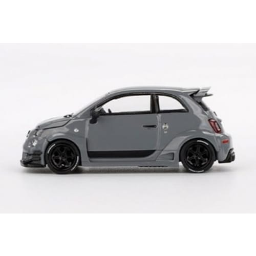 MINI GT 1/64 Scale Abarth 595 LB-WORKS X Abarth Works Gray (Left-Hand Drive) Finished Model MGT00995-L