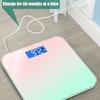 Bathroom Scales Smart LCD Electronic Weight Scale Digital Intelligent Body Fat Scale Household Charging Adult Fat Scale Weigh