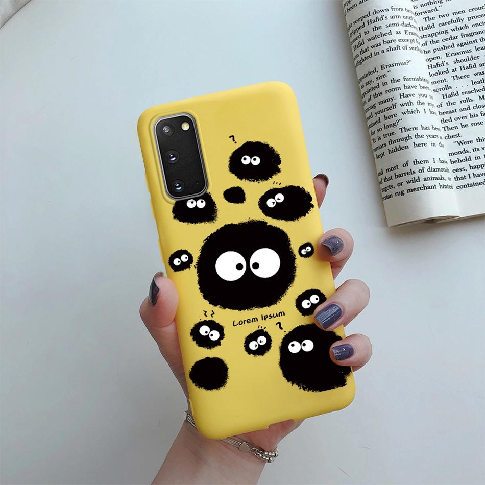Case For Samsung Galaxy S20 FE Case S20 Ultra Soft Silicone Back Cover Phone Case For Samsung S20 FE S 20 Plus Case Cute Fundas