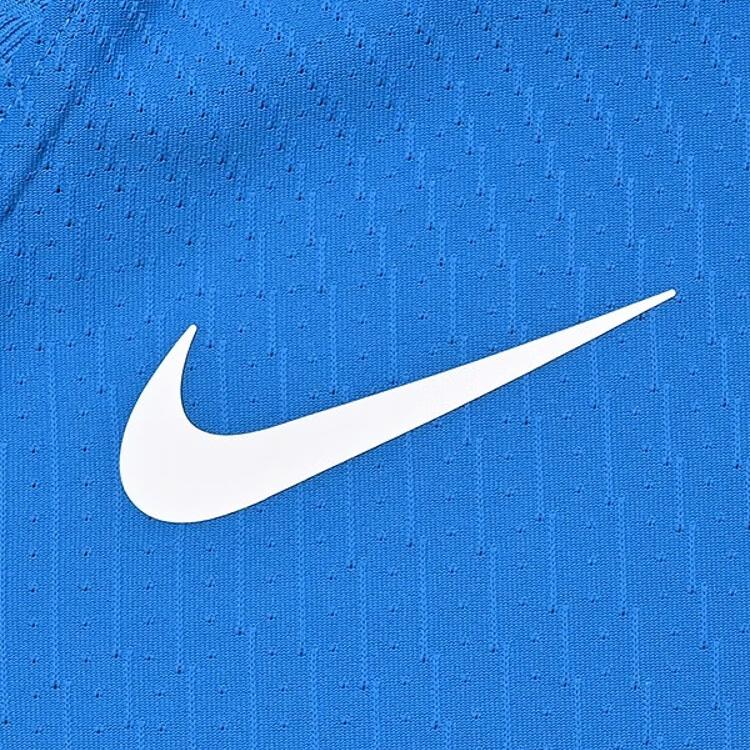 Nike Sports Training Warm-Up Quick-Dry Short Sleeve T-Shirt Men Tops Blue DR0668-463