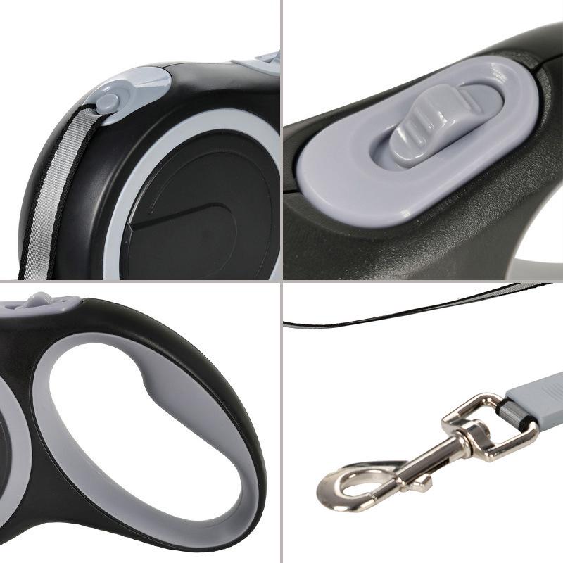 High Tensile Strength Automatic Retractable Dog Leash for Medium to Large Dogs
