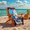 Personalized customized proof beach towel with Attack on Titan  pattern - soft, absorbent, quick-drying, perfect swimming, camping&bathing