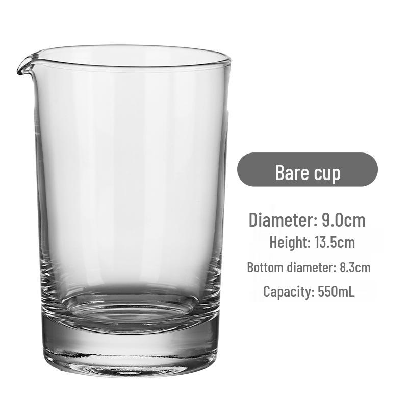 Engraved Crystal Cocktail Stirrer & Shaker Set