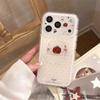 Korean Style Minimalist Polka Dot Cute Fork Knife Design Magnetic Phone Case IPhone 17 Pro Max With Kickstand
