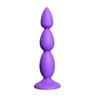 Big Purple Silicone Butt Plug Beads Unisex Large Anal Sex Toys Anal Balls & Beads