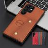Leather Wallet Phone Case For Samsung Galaxy S24 S23 S22 S21 S20 Ultra FE S10 Note 9 10 Plus Card Slot Stand Holder Back Cover