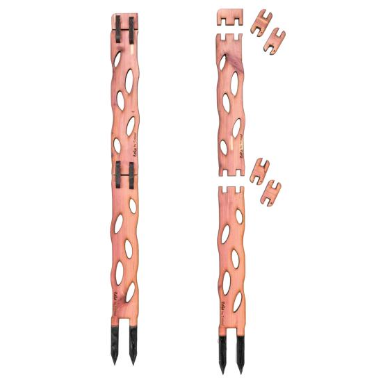 

Деревянный набор шпалер для растений, выдвижная опора для растений, шпалера, альтернатива моховому столбу, вставка для кашпо, шпалера для комнатных растений, вьющихся 1 Set