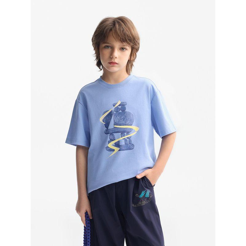 and Quick-Drying] Mqd Children's Clothing Boys' Short-Sleeved T-Shirt Summer New Style Children's Round-Neck T-Shirt Base Layer Shirt
