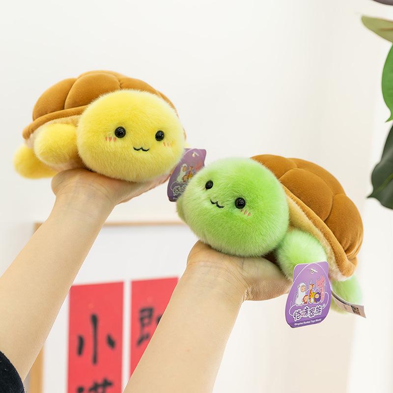 Palm Treasure Cute Pet Plush Turtle Doll - Children's Birthday Gift