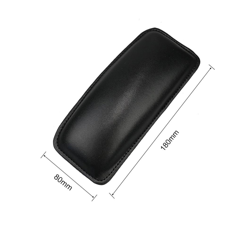Comfortable PU Leather Car Knee Pad Cushion for Car Interior Pillow Elastic Cushion Memory Foam Auto Car Accessories