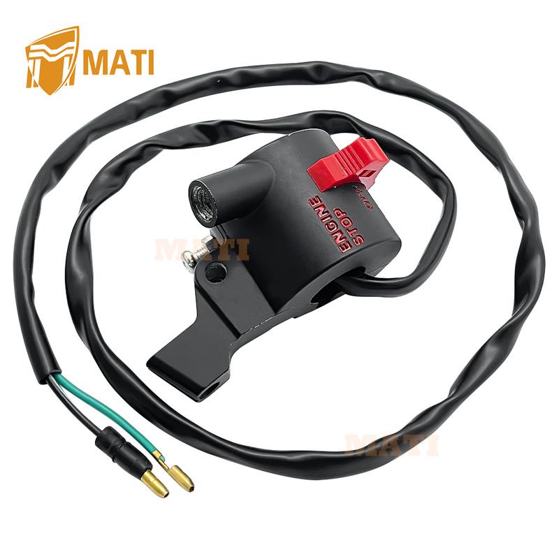 M MATI Right Start Stop Kill Switch for Honda XR50 XR50R 2000 2001 2002 2003 35013-GEL-700